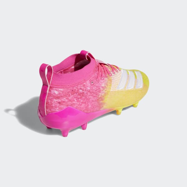 pink football cleats