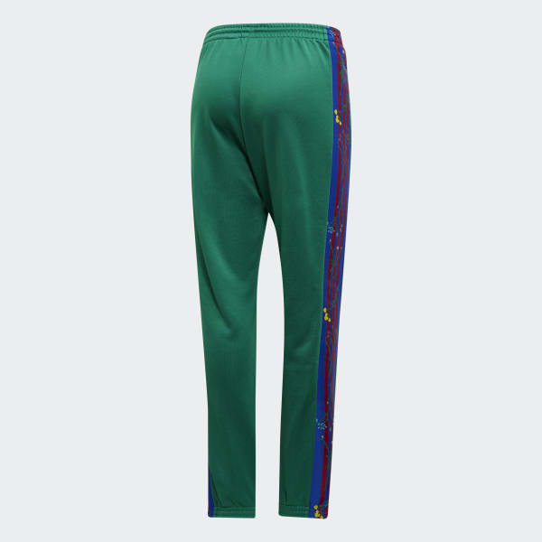 adidas Floral Track Pants - Green 