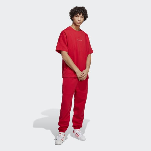 Red Essentials Joggers