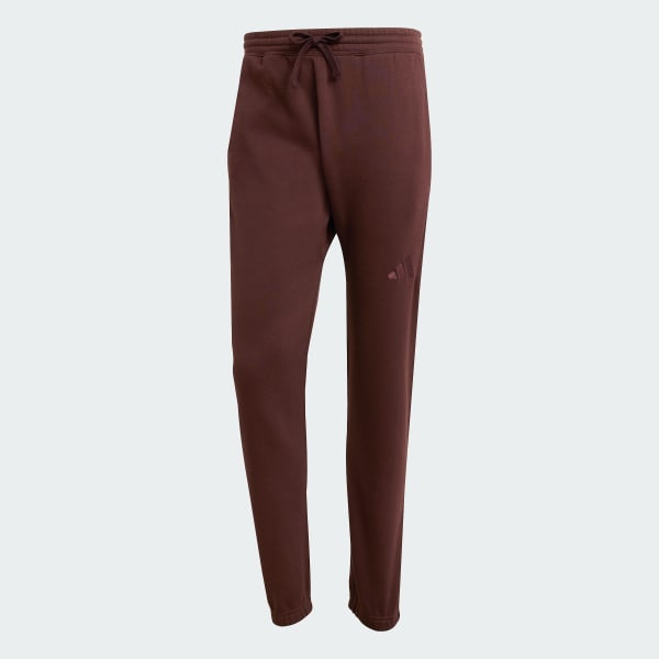 Marron Pantalon fuselé standard molleton ALL SZN