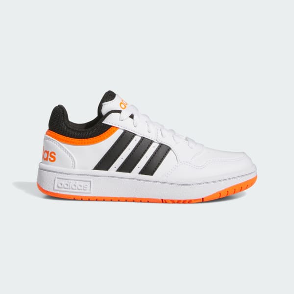 Tenis adidas blancos con naranja discount