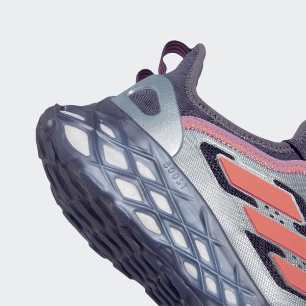 adidas  BOOST Running Shoes Grey Men's Lifestyle adidas US