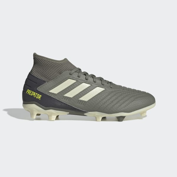 Calzado de Fútbol Predator 19.3 Terreno Firme - Verde adidas