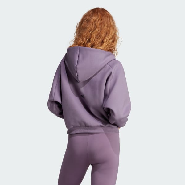 Oversize Hoodie Mujer Purple Centenario x adidas