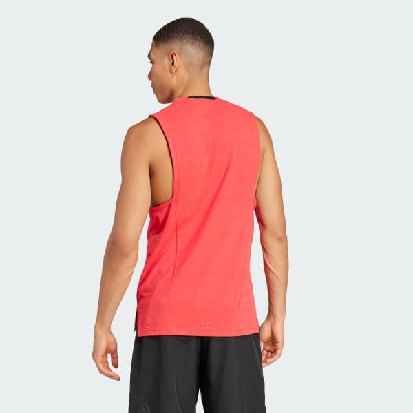 Red Designed for Training Workout Tank Top