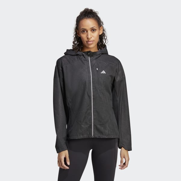 adidas Adizero Running Jacket - Black | adidas India