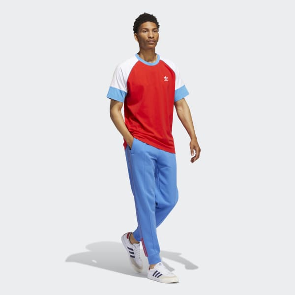 adidas Fleece SST Track Pants - Blue | Men's Lifestyle | adidas US
