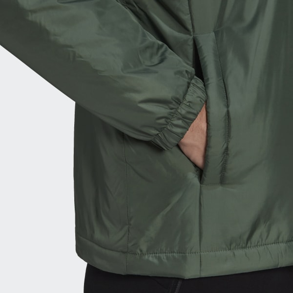 Zielony Essentials Insulated Hooded Jacket IZG09