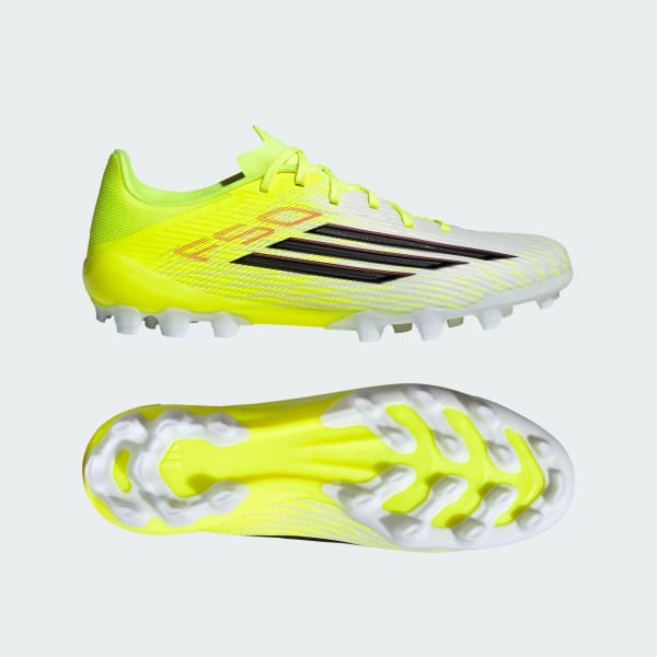 Yellow F50 LEAGUE 2G/3G Artificial Ground Football Boots