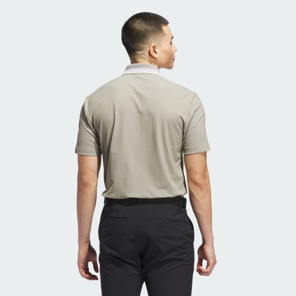 adidas Ultimate365 Tour Twistknit Pique Polo Shirt - Beige