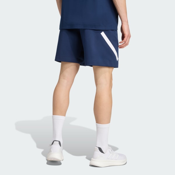 Blauw Frankrijk Travel Short