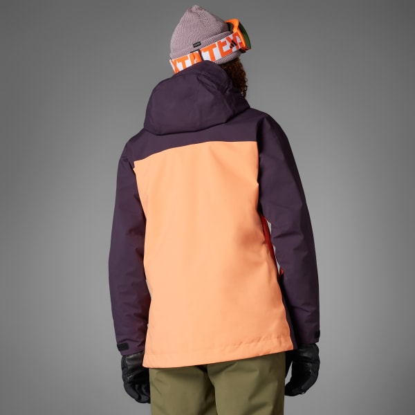 Orange Terrex Xperior 2L Insulated RAIN.RDY Jacke