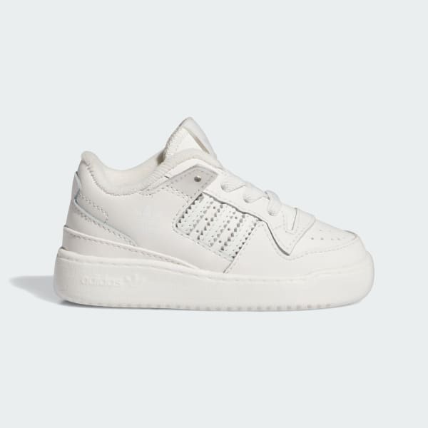 adidas Tenis Forum Low CL Cordones Elasticos Ninos Blanco adidas Mexico