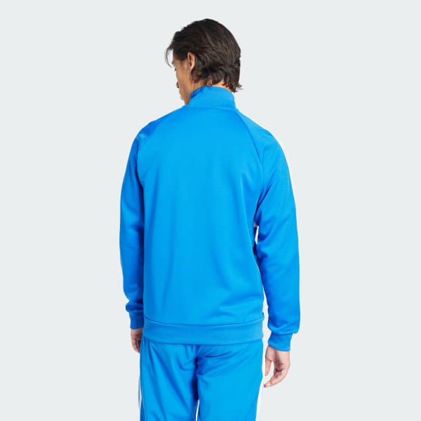 Bleu Veste de survêtement The First