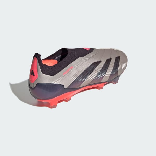 adidas Predator Elite Laceless Firm Ground Boots Grey adidas UK
