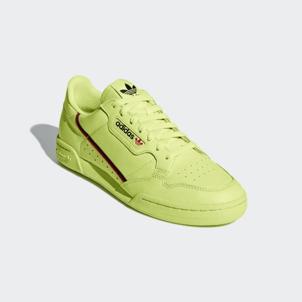 adidas continental 80 solar yellow