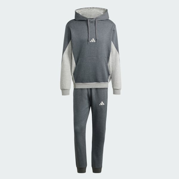 Gra Sportswear Fleece Colorblock Hooded Träningsställ