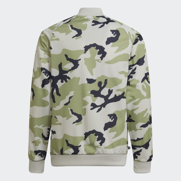 Gris Chamarra Deportiva SST Camo