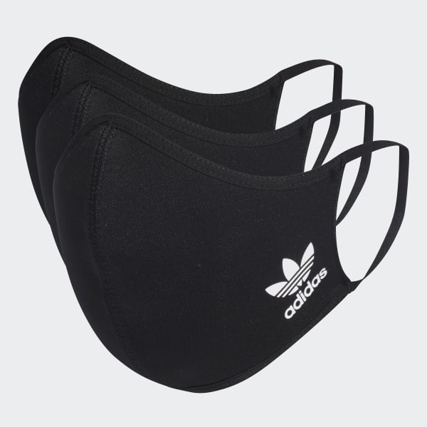 Black Face Cover 3-Pack - Not For Medical Use DK610