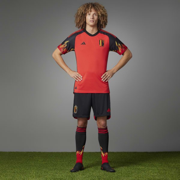 Rosso Maglia Home Authentic 22 Belgium