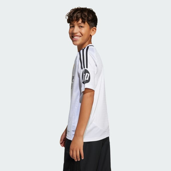 White Real Madrid 24/25 Home Jersey Kids