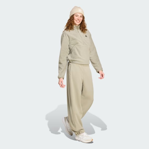 Green City Tech High Pile Fleece Half-Zip Jacket