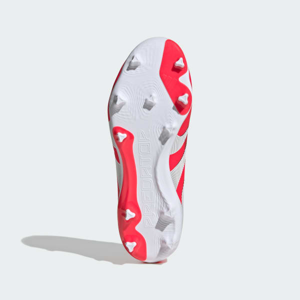 Rojo Calzado de Fútbol Predator Elite Sin Cordones Terreno Firme Niños
