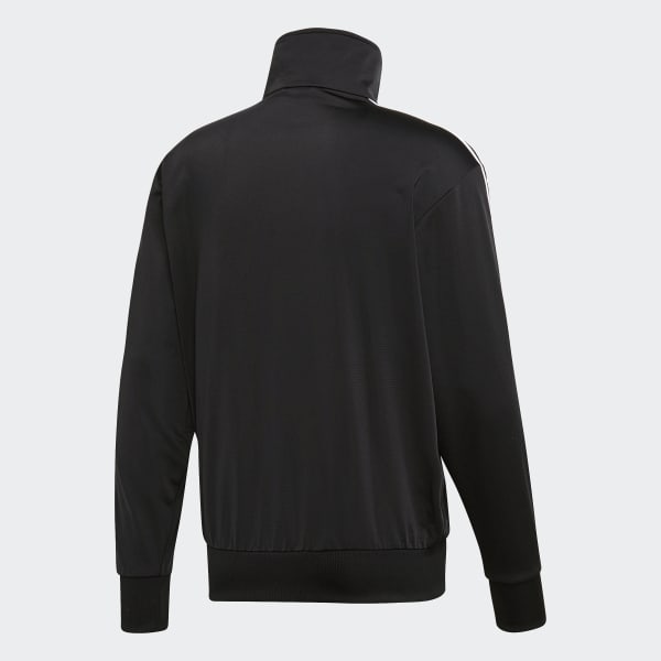 adidas firebird track jacket black