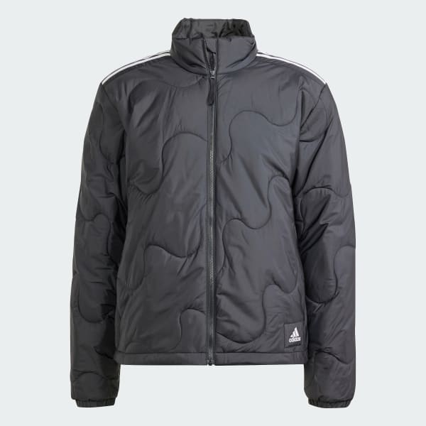 ウェア adidas Light Insulated Coat L adidas X National Geographic Soft Shell Jackets 'Grey Yellow