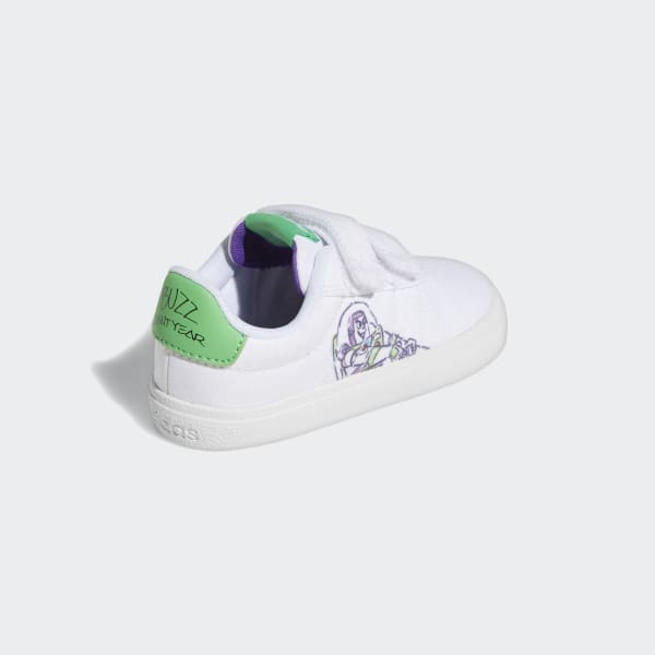 White adidas x Disney Pixar Buzz Lightyear Vulc Raid3r Shoes LWS71