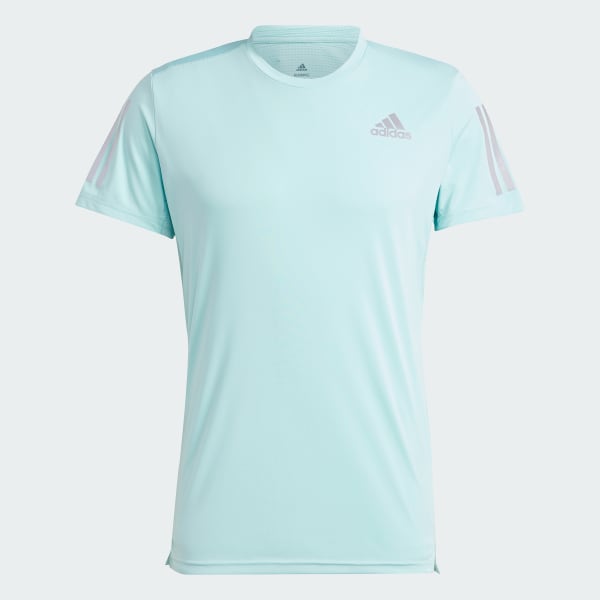 Turquoise Own the Run Tee