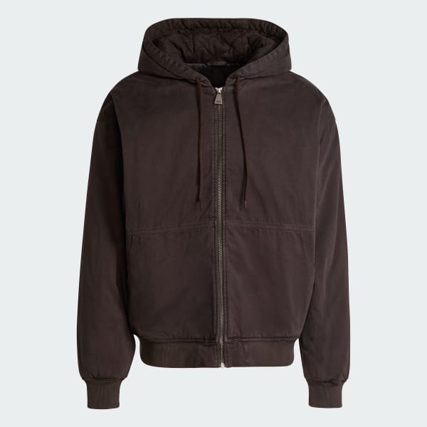 Brown 아디다스 이큅먼트 드릴 패디드 후디