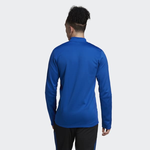 modrá Tričko Tiro Fleece Mid-Layer P0424