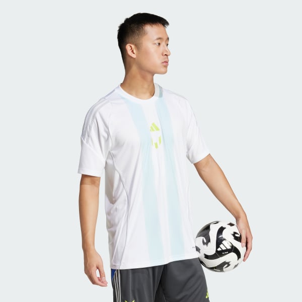 White Messi Training Jersey