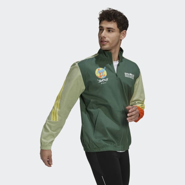 Verde Chaqueta Berlin Marathon Future Icons