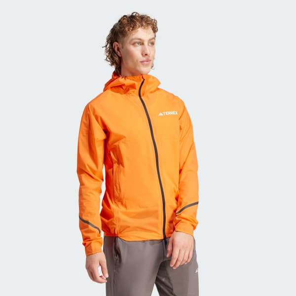 Orange Terrex Xperior 2.5L Light Rain.Rdy Jacket