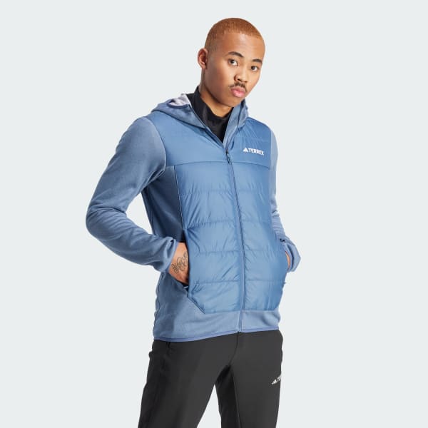 Azul Campera Térmica con Capucha Terrex Multi Hybrid