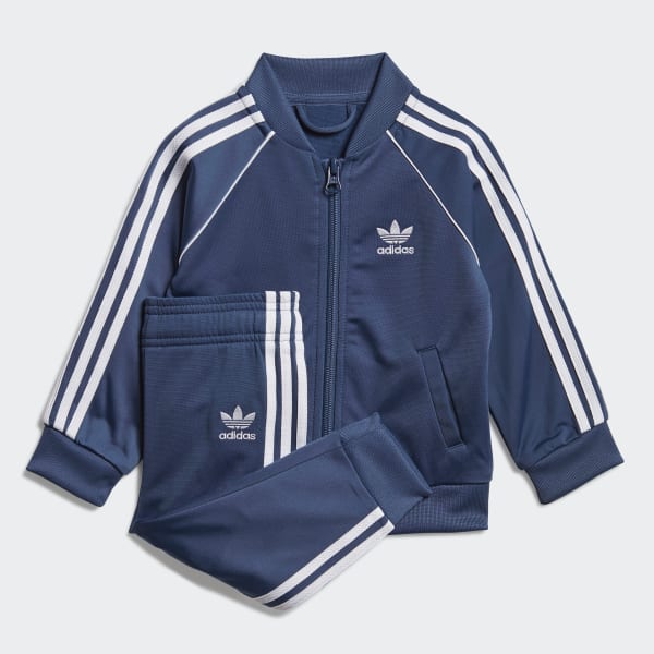 adidas sst track jacket blue