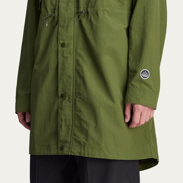 adidas Halewood SPZL Parka - Green | Free Shipping with