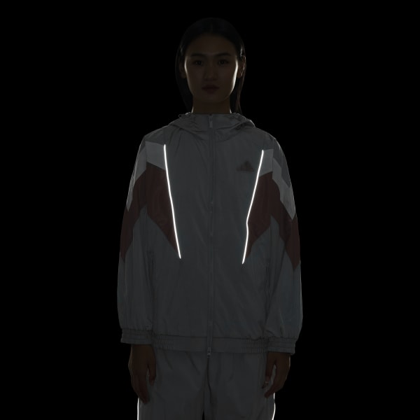 グレー STADIUM CHROME ウーブンジャケット