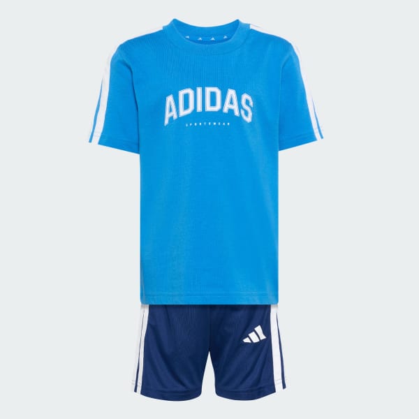 Blu SET ADIDAS COLLEGIATE KIDS