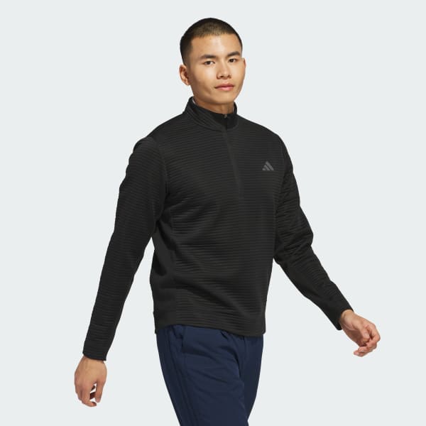 Svart Ultimate365 DWR Textured Quarter Zip tröja