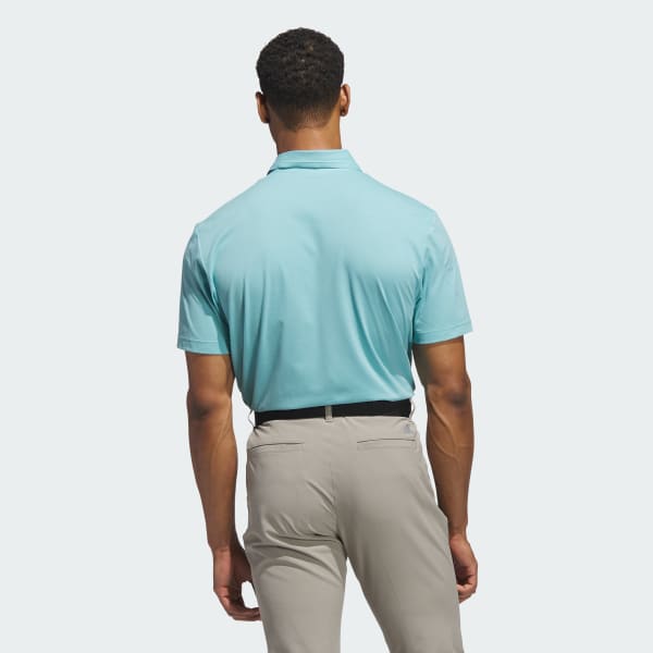 Turquoise Ultimate365 Twistknit Tour Polo Shirt