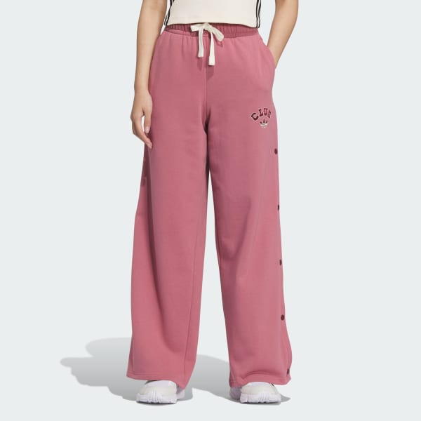 Hong Quần Sweat Pant Ống Rộng Collegiate