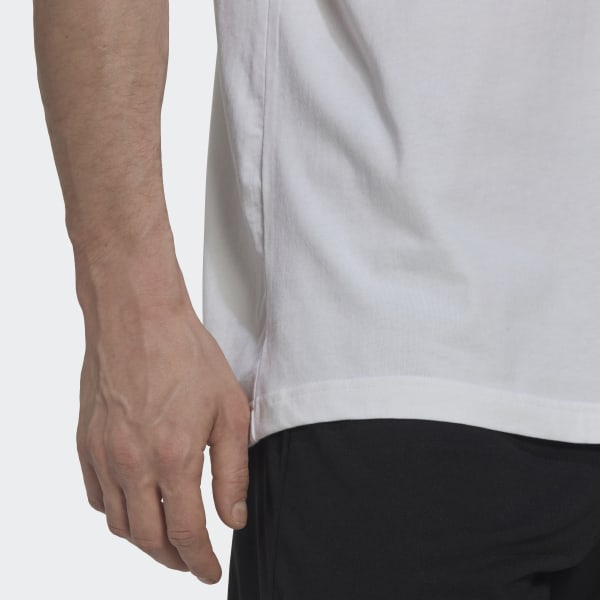 Blanc T-shirt Espagne 3-Stripes TG241