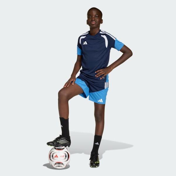 Blau Tiro 26 Competition Kids Trainingsshorts