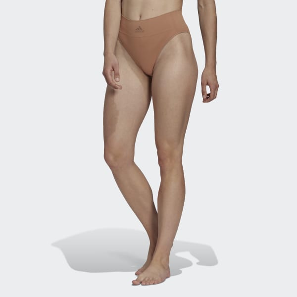 bézová Kalhotky Active Seamless Micro-Stretch Hi-Leg HPO50