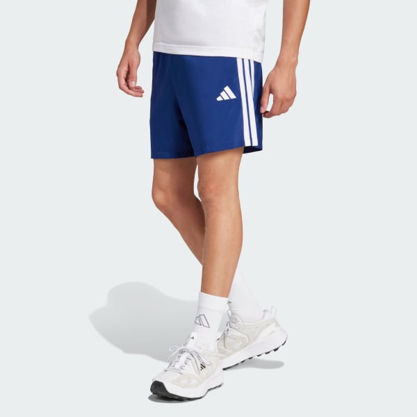 modrá Šortky Essentials 3-Stripes Chelsea