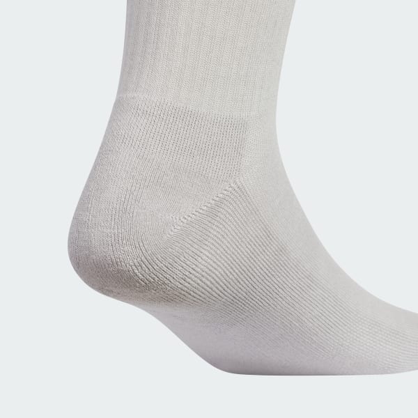 Grey Graphic Crew Socks