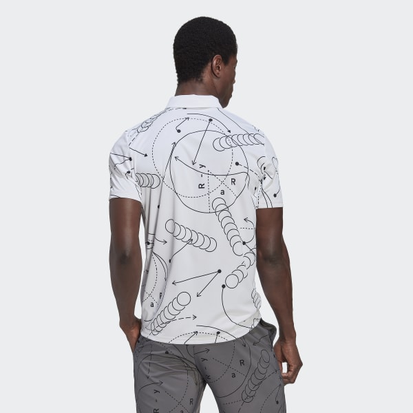 Vit CLUB GRAPH POLO ZG398